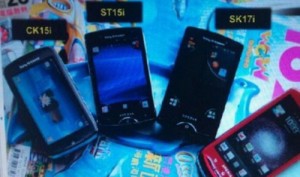 New Sony Ericsson phones: CK15i, ST15i, SK17i, ST18i