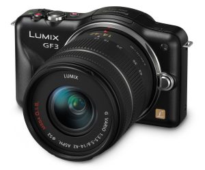 Lumix DMC-GF3 with interchangeable objectives