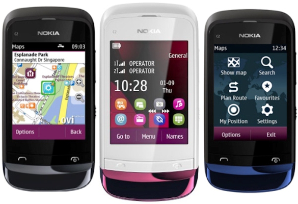 Nokia C2-03 Touch and Type DualSIM, C2-02 and C2-06 preview