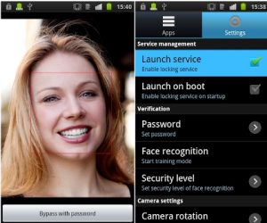 Visidon AppLock Android - facial scanlock phone