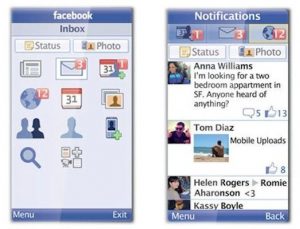 Facebook based Java now available for non smartphone phones