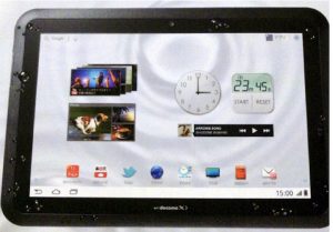 Fujitsu Arrow TAB F01D Tablet PC with Android Honeycomb