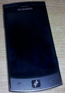 Luxury and Mango OS on LG E906 a Windows Phone branded model Jil Sander