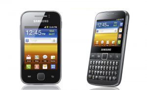 Samsung Galaxy Y and Samsung Galaxy Y Pro