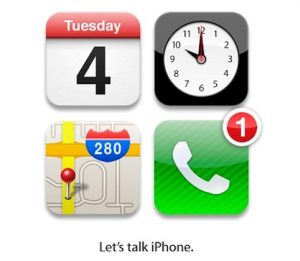 Let's Talk iPhone - On 4 October 5 iPhone official launch