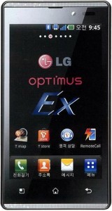 LG Optimus EX - smartphone dual core from South Korea with Android