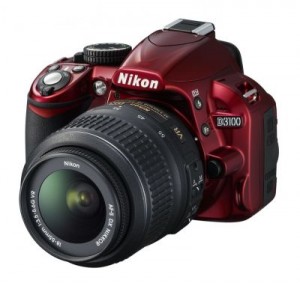 Nikon D3100 red - preview