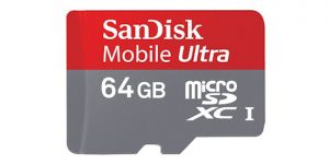 SanDisk announces microSDXC 64GB first card in the world for mobile devices