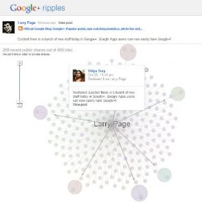 Google Ripples new Google+ apps