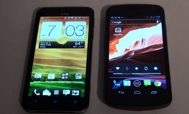 Samsung Galaxy Nexus and HTC Evo 4G LTE